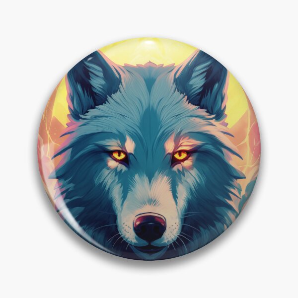 Artikelvorschau, König Wolf Kunst entworfen und verkauft von Rockwpapart.