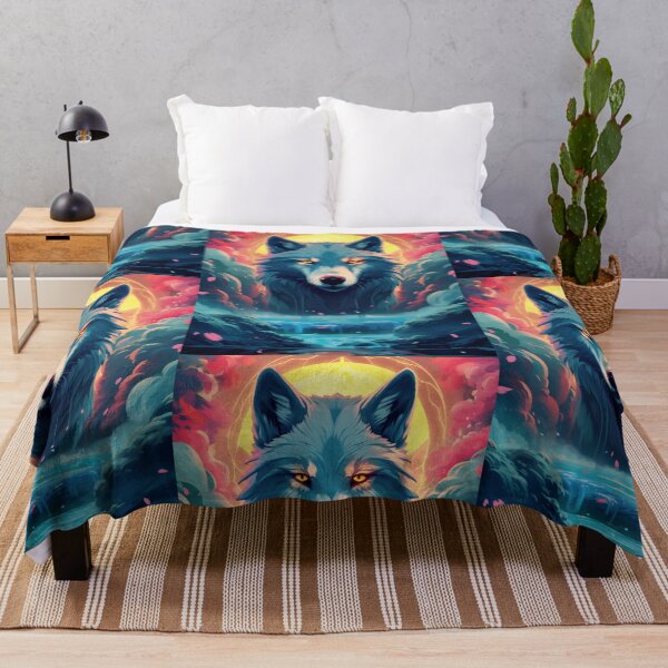 Item preview, king wolf art designed and sold by Rockwpapart.