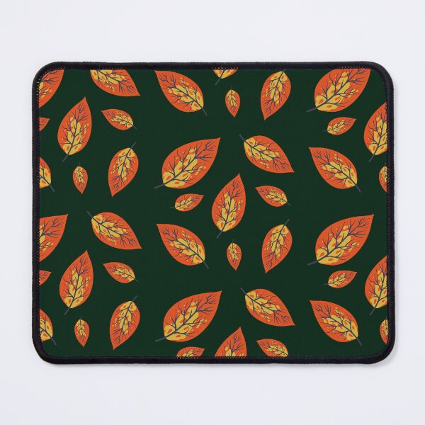 Item preview, Fiery Orange and Yellow Leaves Pattern designed and sold by tumbleweedphoto.