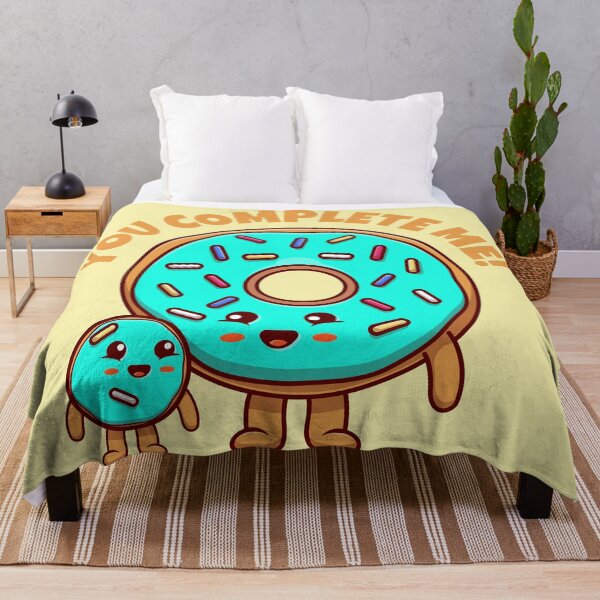 Item preview, You complete me - cute donuts  designed and sold by messy-nessie.