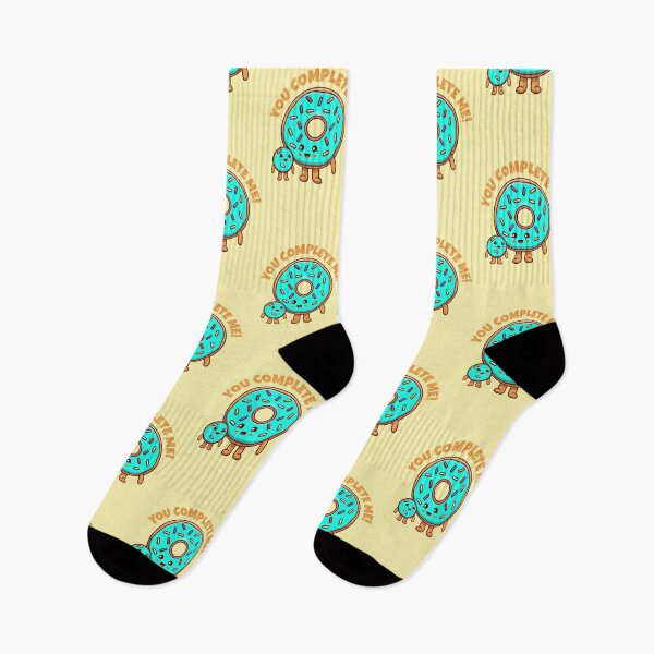 Item preview, You complete me - cute donuts  designed and sold by messy-nessie.