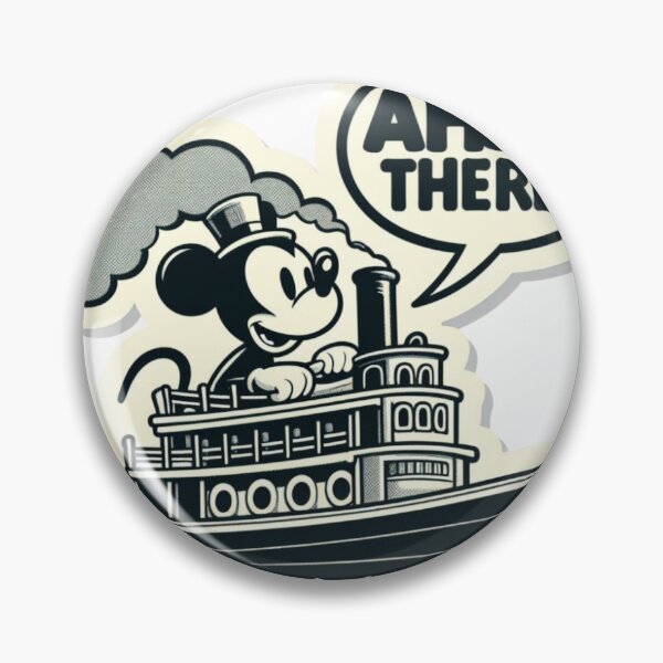 Item preview, Steam boat Willy - sticker designed and sold by MakeToLive.