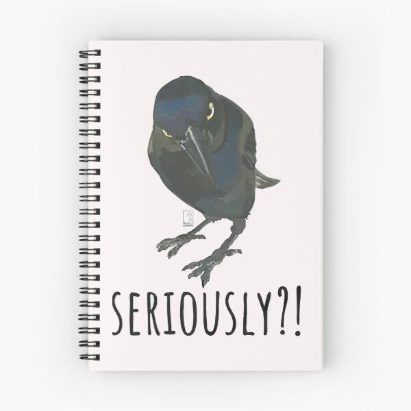 Item preview, Perplexed Raven Exclaiming  designed and sold by Hudoges.