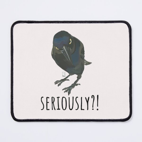 Item preview, Perplexed Raven Exclaiming  designed and sold by Hudoges.