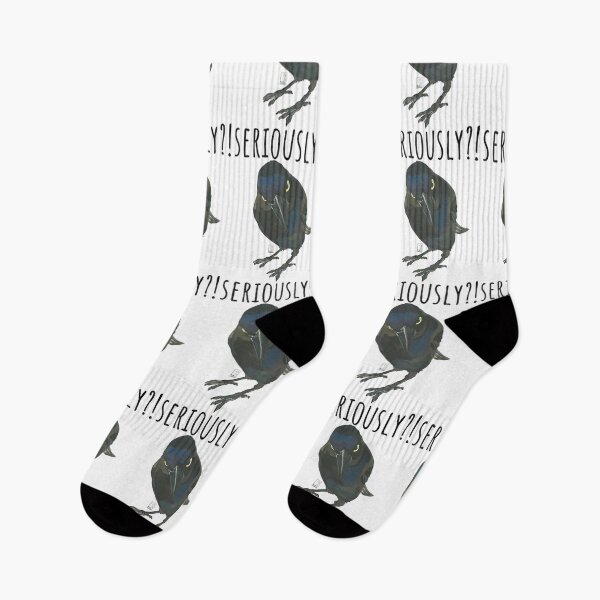 Item preview, Perplexed Raven Exclaiming  designed and sold by Hudoges.