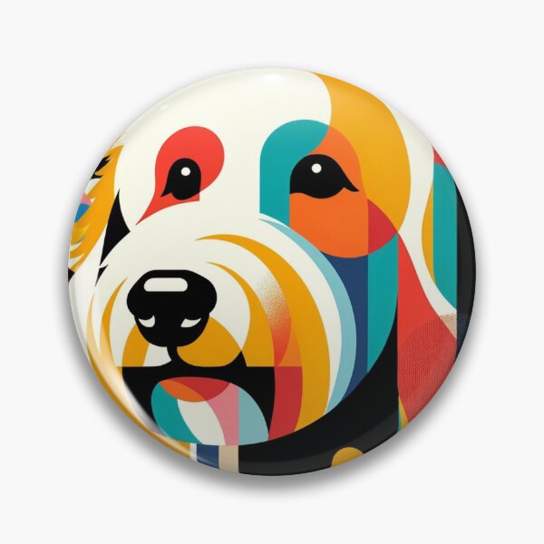 Item preview, Mosaico Mod Labradoodle designed and sold by hiddenlayers.