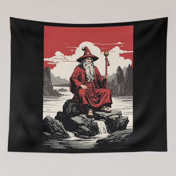 Item preview, The Red Wizard (Taoist Sorcerer) designed and sold by Occult Designs.