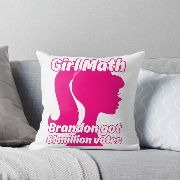 Item preview, Girl Math Brandon got 81 million votes designed and sold by Hiremeamerica.