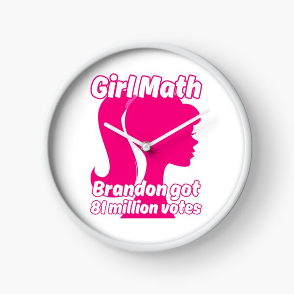 Item preview, Girl Math Brandon got 81 million votes designed and sold by Hiremeamerica.