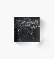 Alduin - Skyrim Acrylic Block