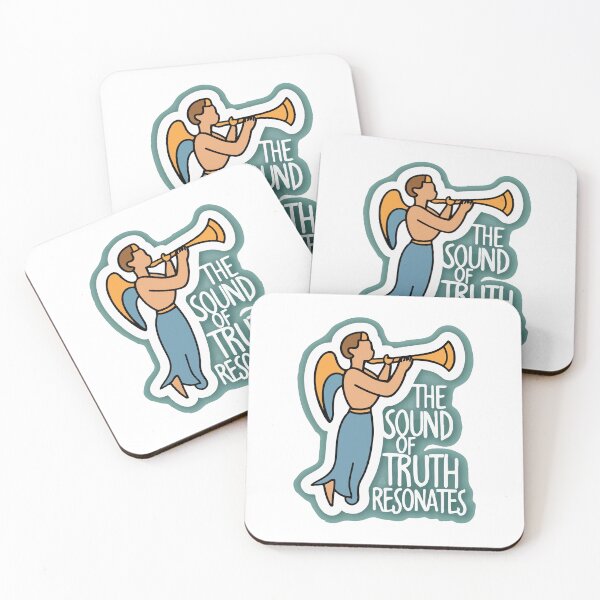 Item preview, Angel Moroni - The Sound of Truth Resonates designed and sold by NiftyWrx.