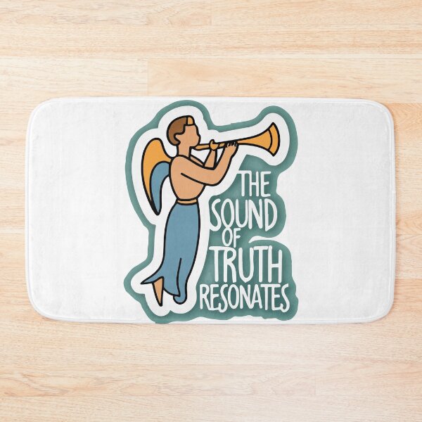 Item preview, Angel Moroni - The Sound of Truth Resonates designed and sold by NiftyWrx.