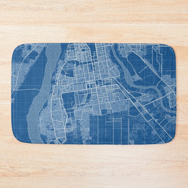 Item preview, Khartoum City Map of Sudan - Blueprint designed and sold by deMAP.