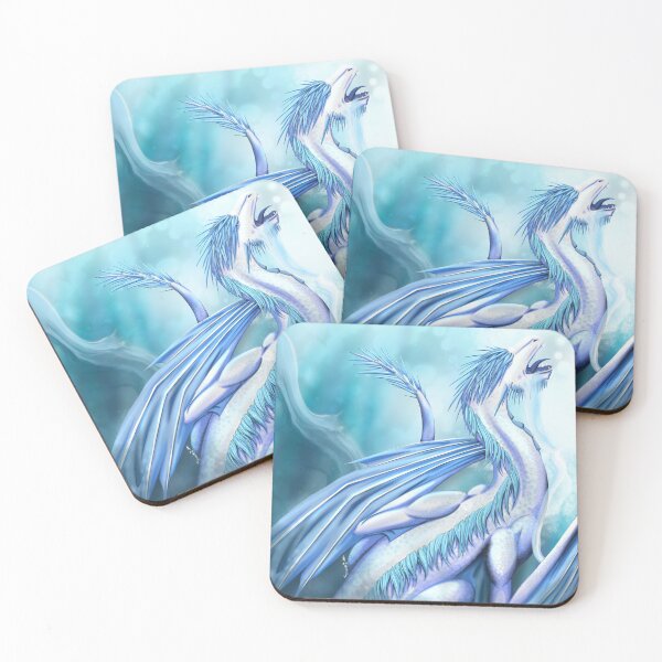 Item preview, Ice Dragon designed and sold by StaticKlingShop.