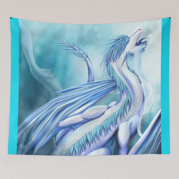 Item preview, Ice Dragon designed and sold by StaticKlingShop.
