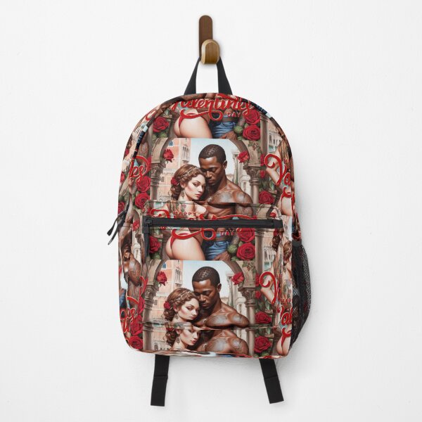 Item preview, Interracial Romeo and Juliet; Valentine; designed and sold by StickerApe.