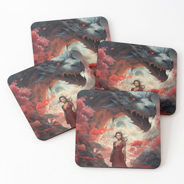 Item preview, Dragon and girl designed and sold by Rockwpapart.