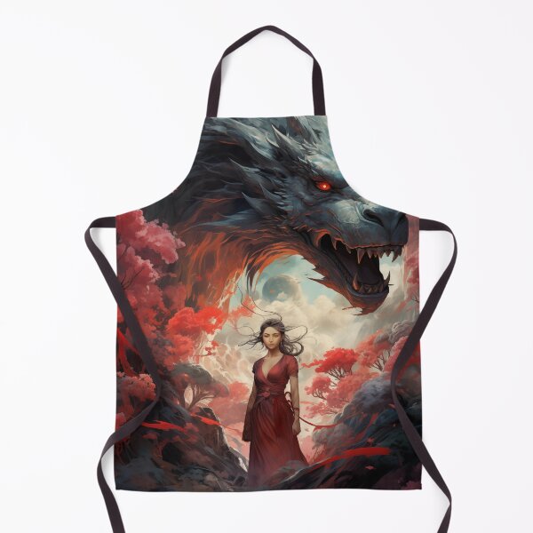 Item preview, Dragon and girl designed and sold by Rockwpapart.