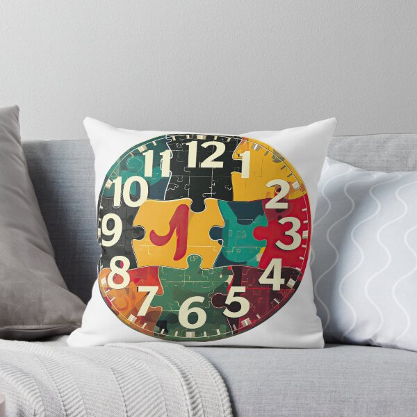 Item preview, Jigsaw Puzzle design Wall Clock 4 designed and sold by 3 CITIES.