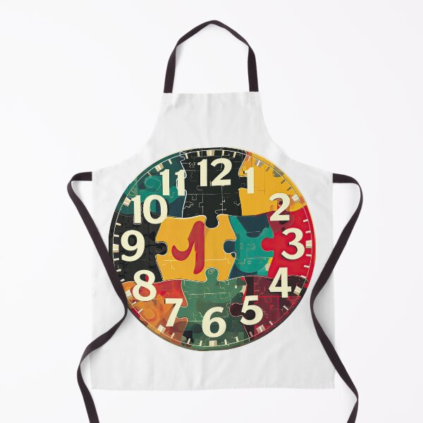 Item preview, Jigsaw Puzzle design Wall Clock 4 designed and sold by Charlies-Artbox.