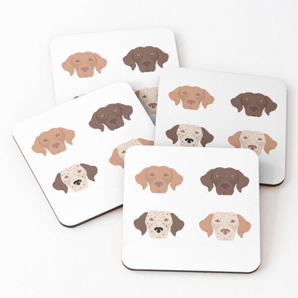 Item preview, Braque du Bourbonnais Dog Faces designed and sold by TheAnimalZ00.