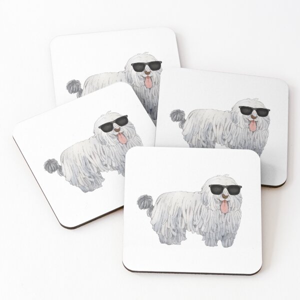 Item preview, Bergamasco Shepherd Wearing Sunglasses designed and sold by TheAnimalZ00.