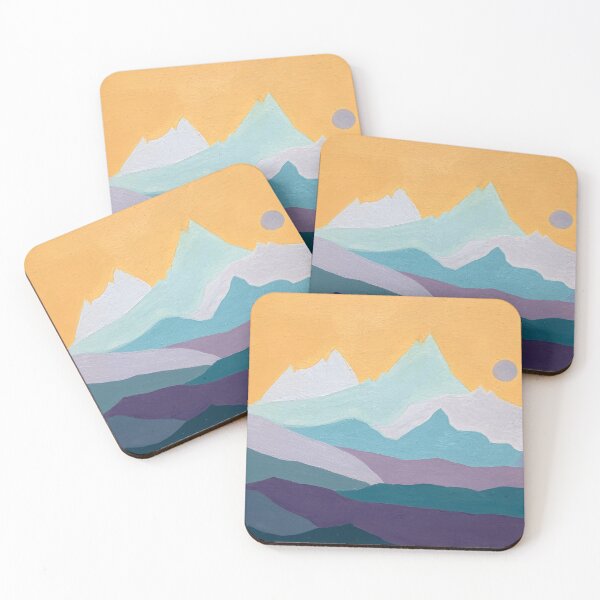 Item preview, Desert Dreams: A Triadic Moutain Landscape in Oranges, Purples, and Blues designed and sold by Christie Olstad.