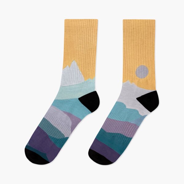 Item preview, Desert Dreams: A Triadic Moutain Landscape in Oranges, Purples, and Blues designed and sold by Christie Olstad.