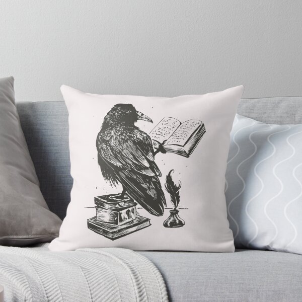 Item preview, Raven Scholar Gothic Library Ambiance designed and sold by Hudoges.