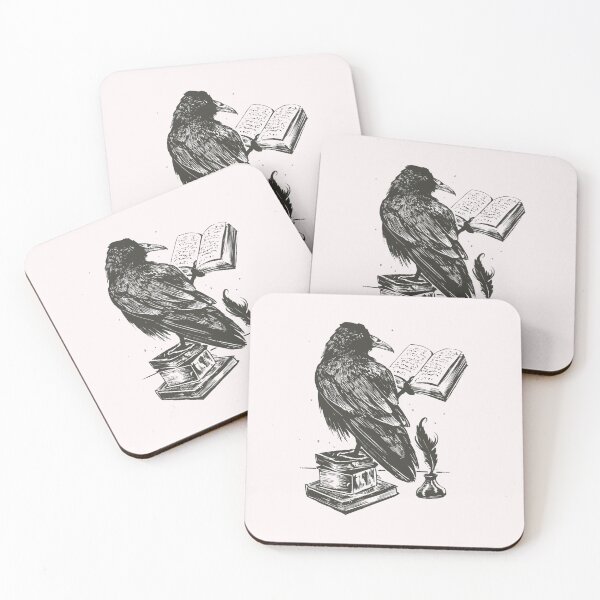 Item preview, Raven Scholar Gothic Library Ambiance designed and sold by Hudoges.