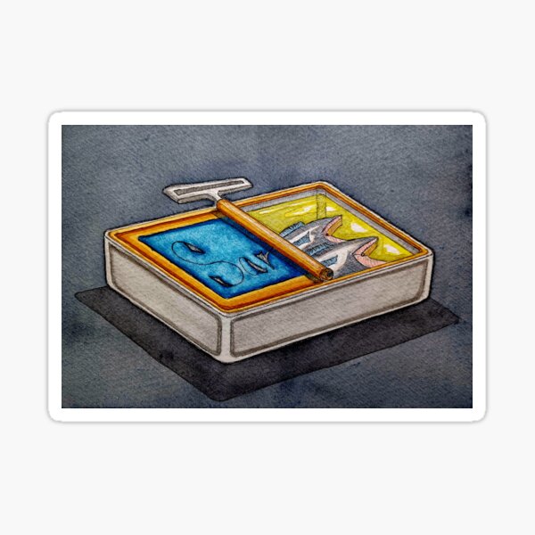 Item preview, Tin fish in olive oil designed and sold by ImitationArt.