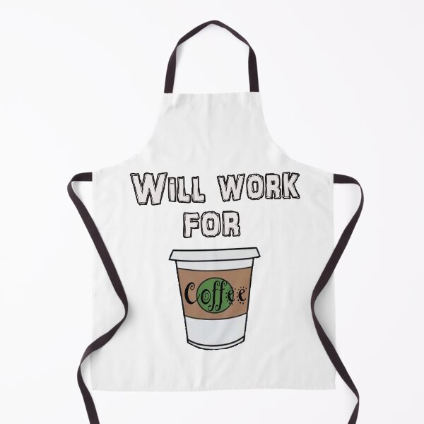 Item preview, Will Work For Coffee designed and sold by White Tiger Designz .