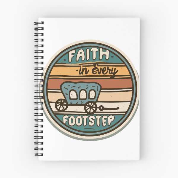 Item preview, Pioneer Wagon Sunset - Faith in Every Footstep designed and sold by NiftyWrx.