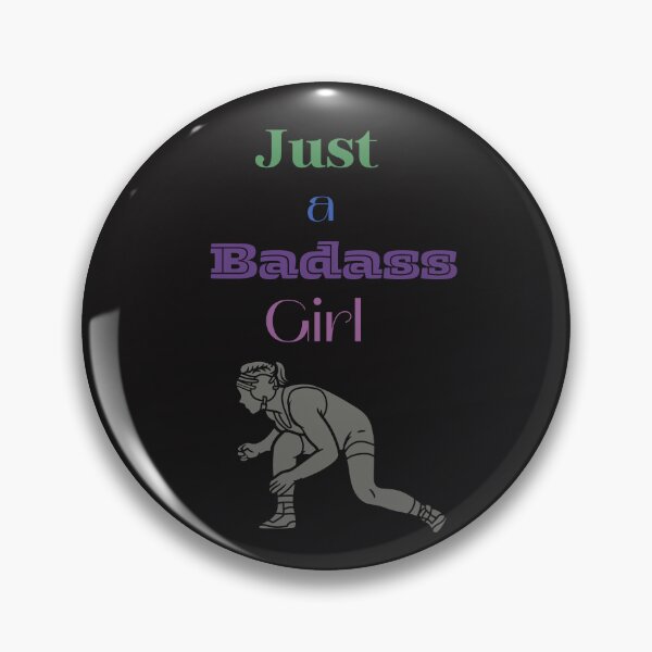Item preview, Just a Badass Girl designed and sold by LMK2009.