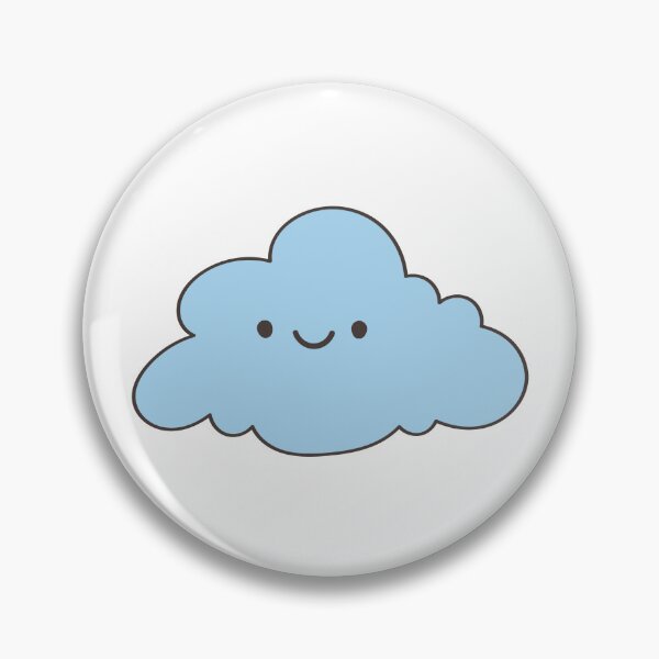 Item preview, Cute Fluffy Blue Cloud  designed and sold by elunemori.