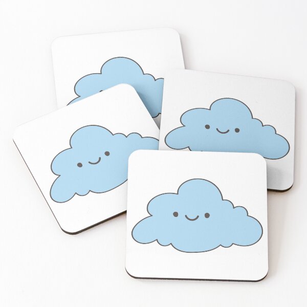 Item preview, Cute Fluffy Blue Cloud  designed and sold by elunemori.