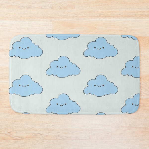 Item preview, Cute Fluffy Blue Cloud  designed and sold by elunemori.