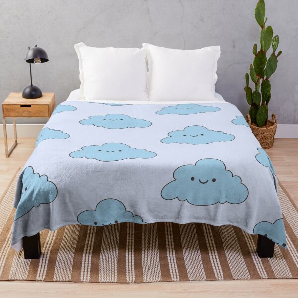Item preview, Cute Fluffy Blue Cloud  designed and sold by elunemori.