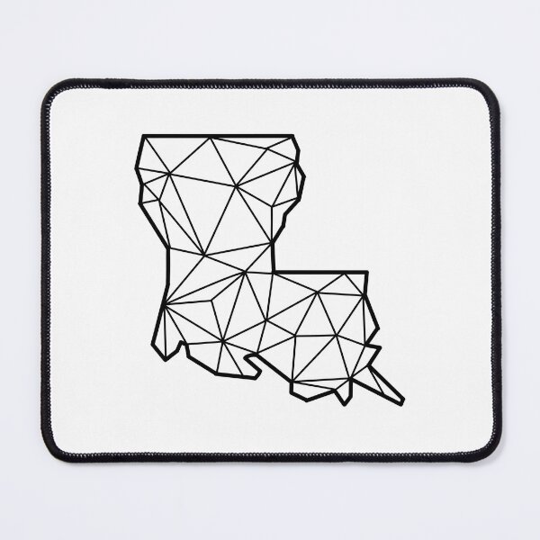 Item preview, Geometric Louisiana State Design designed and sold by anne-dromeda.