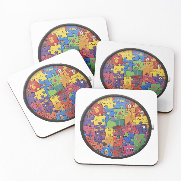 Item preview, Jigsaw Puzzle design Wall Clock 5 designed and sold by 3 CITIES.