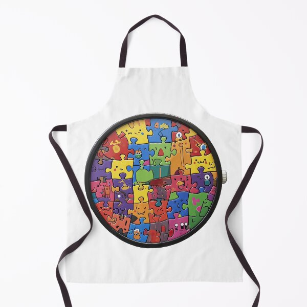 Item preview, Jigsaw Puzzle design Wall Clock 5 designed and sold by 3 CITIES.