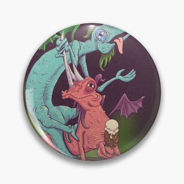 Item preview, Dragons w Ice Cream Cone designed and sold by princesspjs.