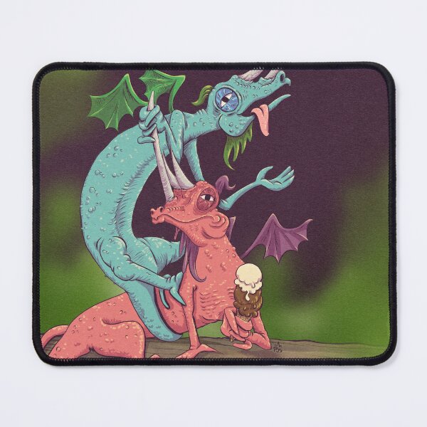 Item preview, Dragons w Ice Cream Cone designed and sold by princesspjs.