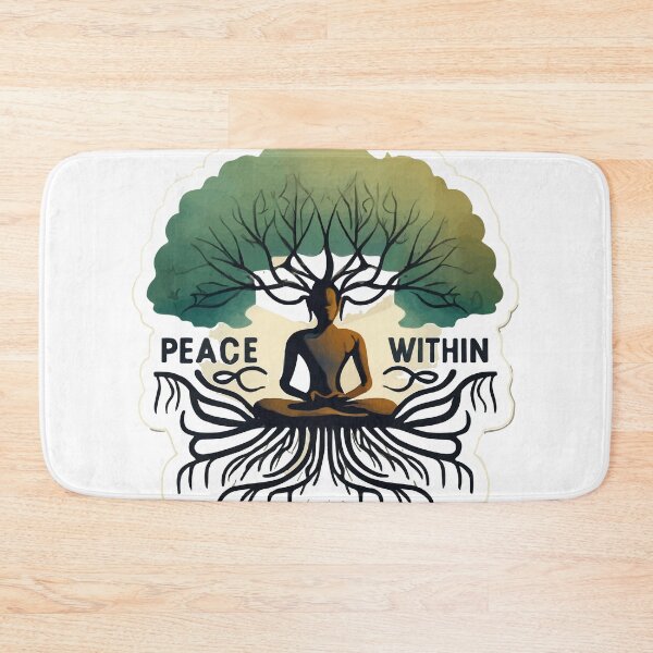 Item preview, Serene Buddha Under Bodhi Tree - Peace Within designed and sold by NiftyWrx.