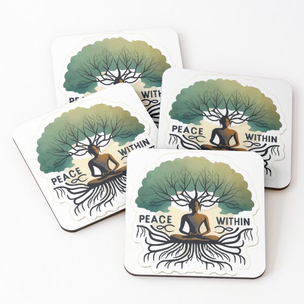 Item preview, Serene Buddha Under Bodhi Tree - Peace Within designed and sold by NiftyWrx.