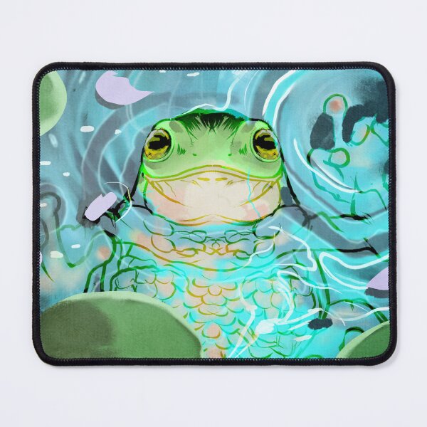 Item preview, Lillipadding Frog designed and sold by AxiomCraftShop.