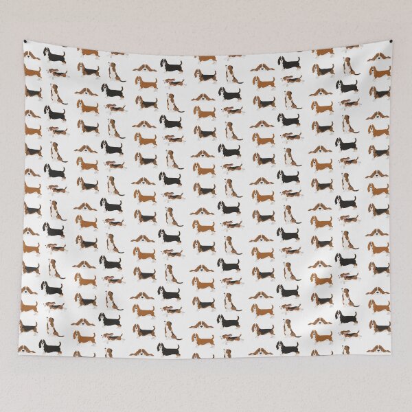 Item preview, Cute Basset Hound Dogs designed and sold by TheAnimalZ00.