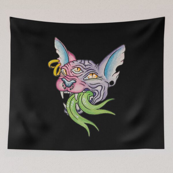 Item preview, Samson Spat the Sphynx Tom Cat designed and sold by tartpunk.