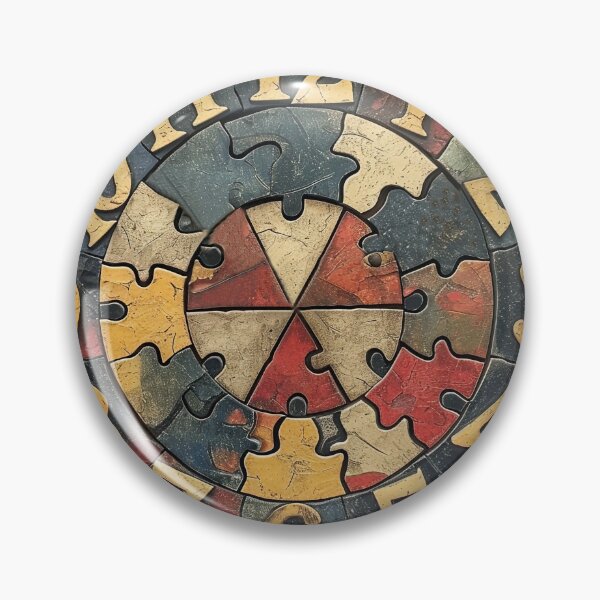 Item preview, Jigsaw Puzzle design Wall Clock 6 designed and sold by 3 CITIES.