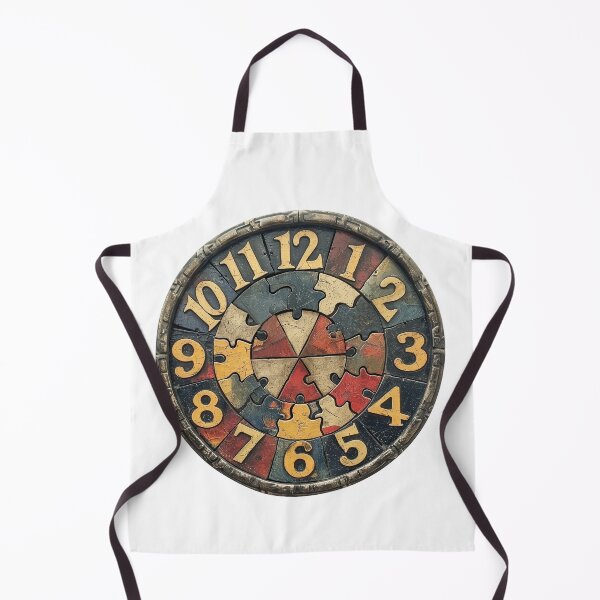 Item preview, Jigsaw Puzzle design Wall Clock 6 designed and sold by Charlies-Artbox.